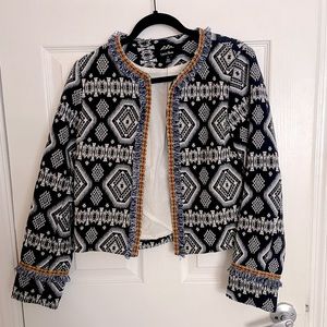 Anthropologie Patterned Jacket 🪬